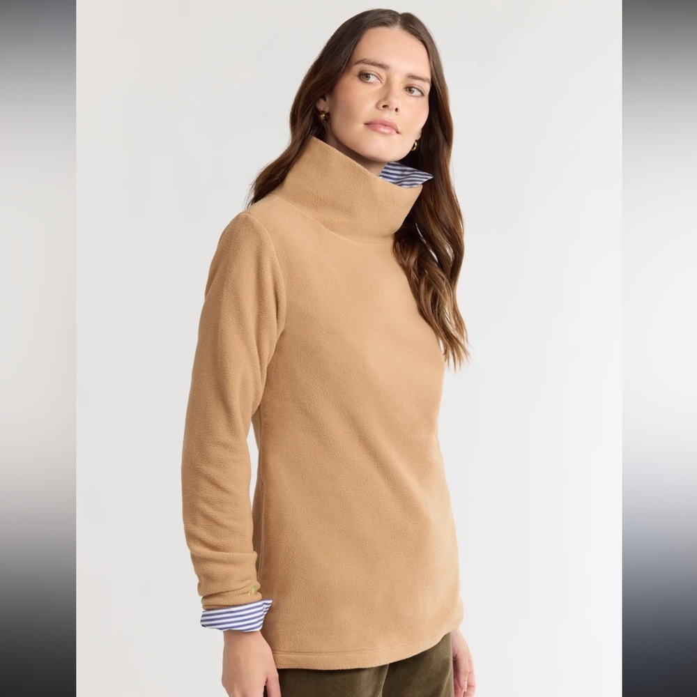 Dudley Stephens Fleece in Tan, size XXL